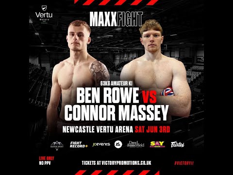 Ben Rowe vs Connor Massey - #VICTORY11 (Victory Promotions FT MaxxFight)