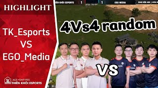 AOE Recap | Four-team in the hands of TK_Esports and no chance for EGO Media #aoe
