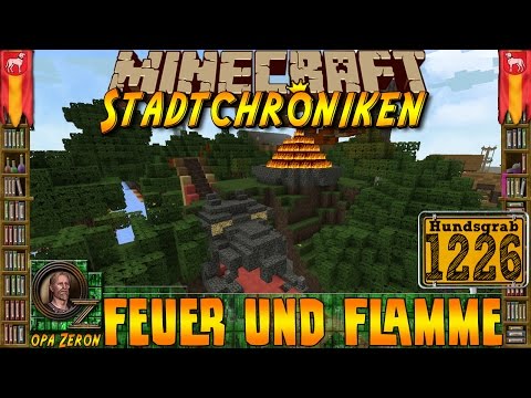 Minecraft #1226 -Stadtchroniken- Feuer und Flamme [HD+Deutsch]