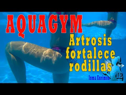 ¿Artrosis de rodilla? Aquagym para fortalecerlas