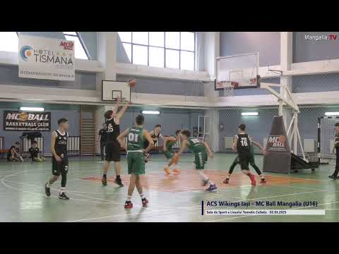 Baschet masculin (U16): MC Ball Mangalia - ACS Wikings Iași