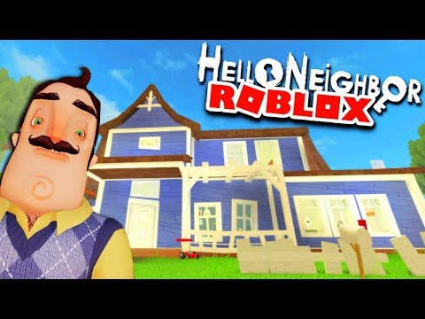 AMAZING HELLO NEIGHBOR REMAKE IN ROBLOX! | Roblox Hello Neighbor Gameplay