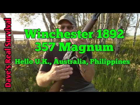 152. Winchester 1892 357 Magnum First Look Review
