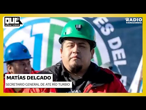 ☎️Matias Delgado, Secretario General ATE Rio Turbio.
