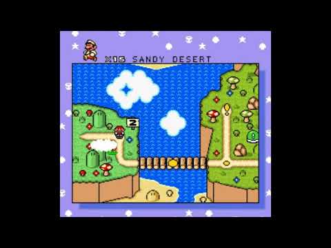 SMW Custom Music - An SMW Central Production - Mountain Map