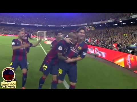 Lionel Messi Goal vs Athletic Bilbao | 16 Worldwide Commentaries | Copa del Rey 2015 [HD]