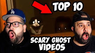 Top 10 SCARY Ghost Videos | Reaction @NukesTop5