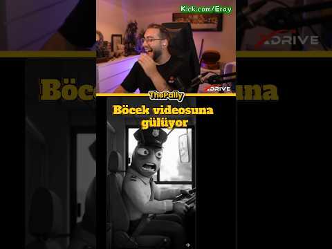 Eray Böcek videosuna gülüyor😂😂 #shorts #eraycanözkenar #thepally