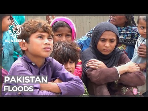 Pakistan floods: Thousands stranded after weeks of heavy rain