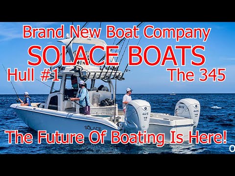 SOLACE Boats 345    this is the company's first boat.......      HULL #1