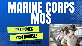 Marine Corps MOS #usmc #money #bonus #finance #semperfi