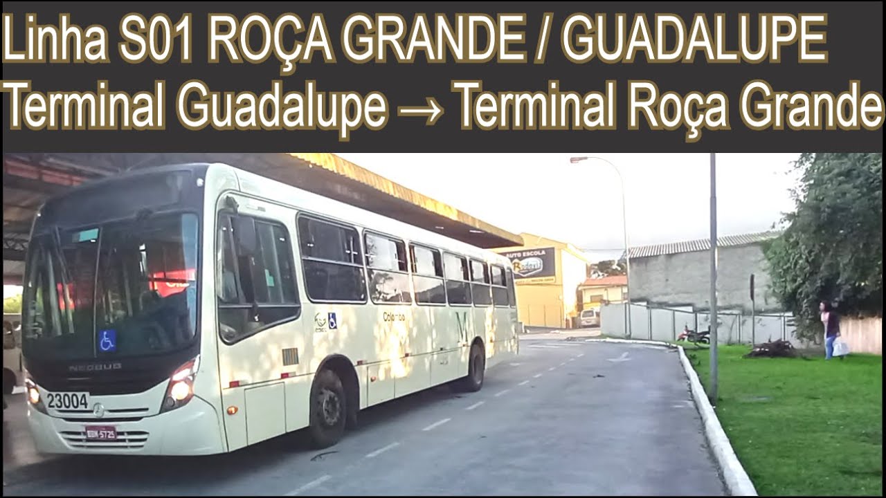 ONIBUS CURITIBA - Linha S01 - Terminal Guadalupe ? Terminal Roça Grande