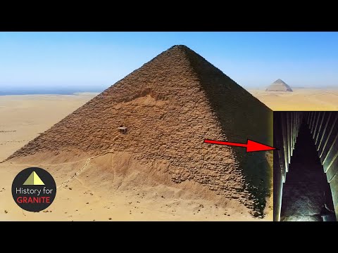 The Red Pyramid's strange inner sanctum