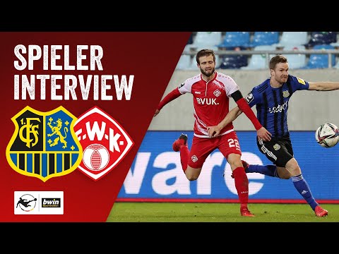 Kickers TV: Daniel Hägele nach dem 1:2 in Saarbrücken
