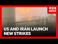 US And Iran Launch New Strikes As Kuwait Says Airport Hit By Iranian Drones BBC News
