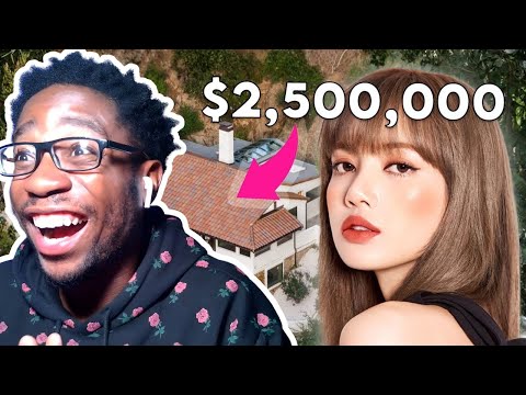 THIS IS HOW LISA LIVES?!  Reacting to Her MEGA MANSION in Korea