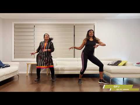 Villu - Vaada Mappillai - Tamil Zumba with my Amma - Get Fit Janani (Low & High Impact Version)