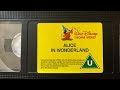 Closing To Alice In Wonderland 1994 Release