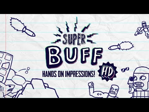Super Buff HD: Hand drawn boomer shooter filled with explosions, grinding and over the top action