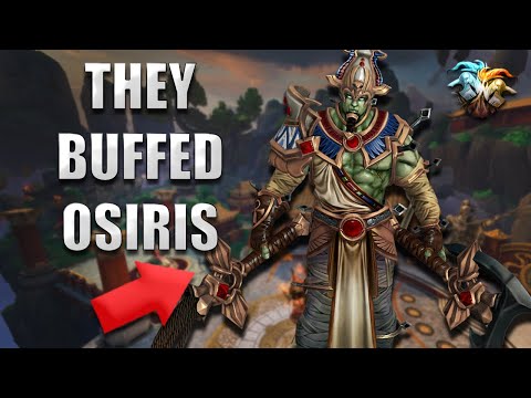 Osiris Got Buffed And He's Back! - Grandmasters Ranked Duel - SMITE