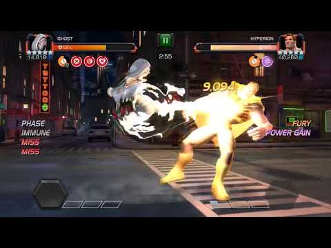 MCOC 5* 5/65 Ghost vs Hyperion (Season 6, Map 5 2nd mini boss)