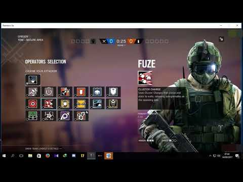 Play with all unlocked operators before buying(Rainbow Six Siege)