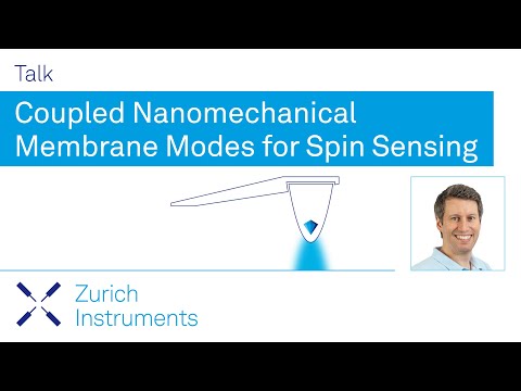 Coupled Nanomechanical Membrane Modes for Spin Sensing