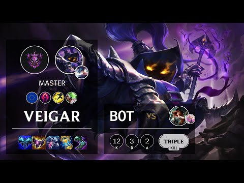 Veigar Bot vs Miss Fortune - EUW Master Patch 11.24b