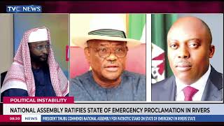 National Assembly Ratifies State Of Emergency Proclamation In Rivers