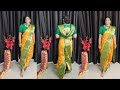 Nauvari Dhoti Saree Draping Maharashtrian Style Saree Draping Swati Dash