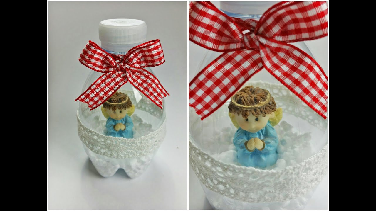 Tutorial Bottigliapallina Di Natale Riciclo Diy