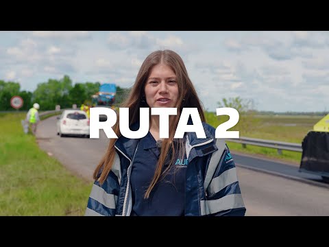 Comenzaron las obras para repavimentar la Ruta 2 entre Dolores y Maipú | AUBASA