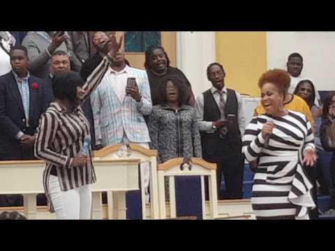 "YESTERDAY" Le'andria Johnson & Tina Campbell 2016 @ Mt. Calvary Word Of Faith