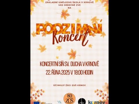 ZUŠ Krnov - Podzimní koncert