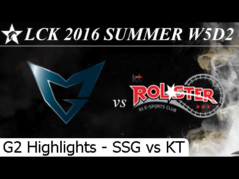 SSG vs KT Game 2 Highlights 21/06/2016 - LCK Summer 2016 W5D2M2 Samsung Galaxy vs KT Rolster