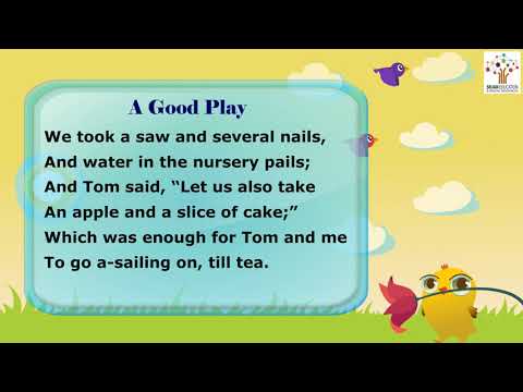 A Good Play - English Poem