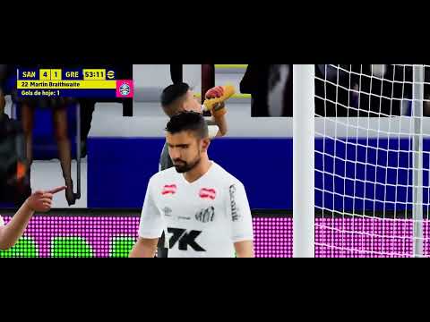 Santos 5x1 Grêmio Melhores momentos 2026 GEN TV 