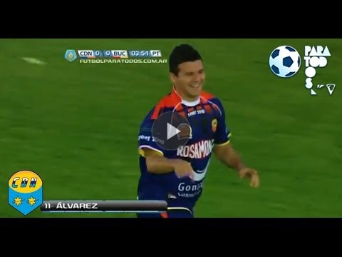 Gol de Ernesto Álvarez. Crucero 1 Boca Unidos 0. Fecha 18. Torneo Primera B Nacional.FPT