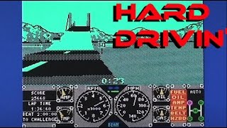 Hard Drivin' playing (badly) on the ZX Spectrum