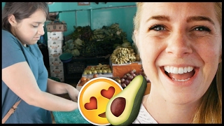 Americans Try Mexican Food Taught By Local - Travel Mexico couple vlog #283