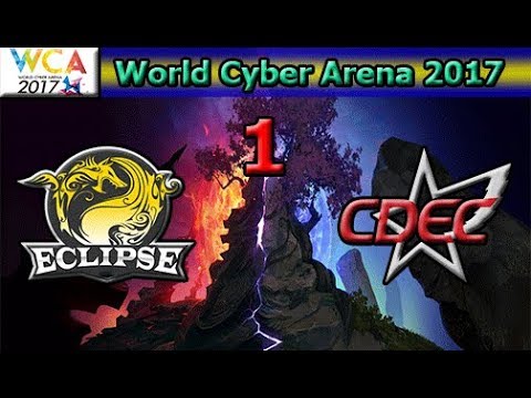Eclipse vs CDEC Game 1 | LB Round 1 | CN Qualifier | WCA 2017