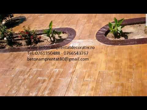 Beton Amprentat Totea de Hurezani -Gorj Tel.0761350488 -0766543767