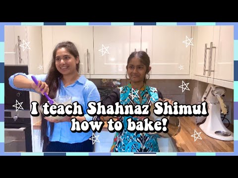 I teach Shahnaz Shimul how to bake in Bangla! | bakes by amal