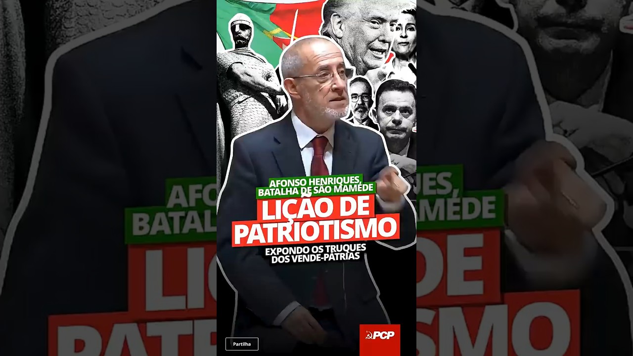 🇵🇹 Afonso Henrique e uma lição de patriotismo aos vende-pátrias do governo e da direita