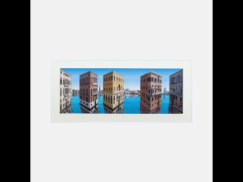 Patrick Hughes, Canaletto 2024 | Lougher Contemporary