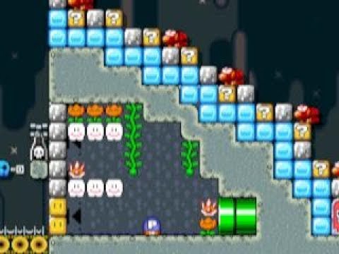 Kamek's Revenge (Boss battle) ~ by Ficou ~ SUPER MARIO MAKER Raw GAMEPLAY