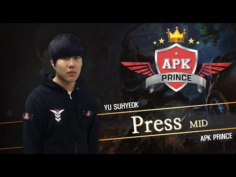 [2017.4.25] APK 미드 압력갓 제드는 이렇게! APK LOL MID APK PRESS with champion Zed using attack powerfully