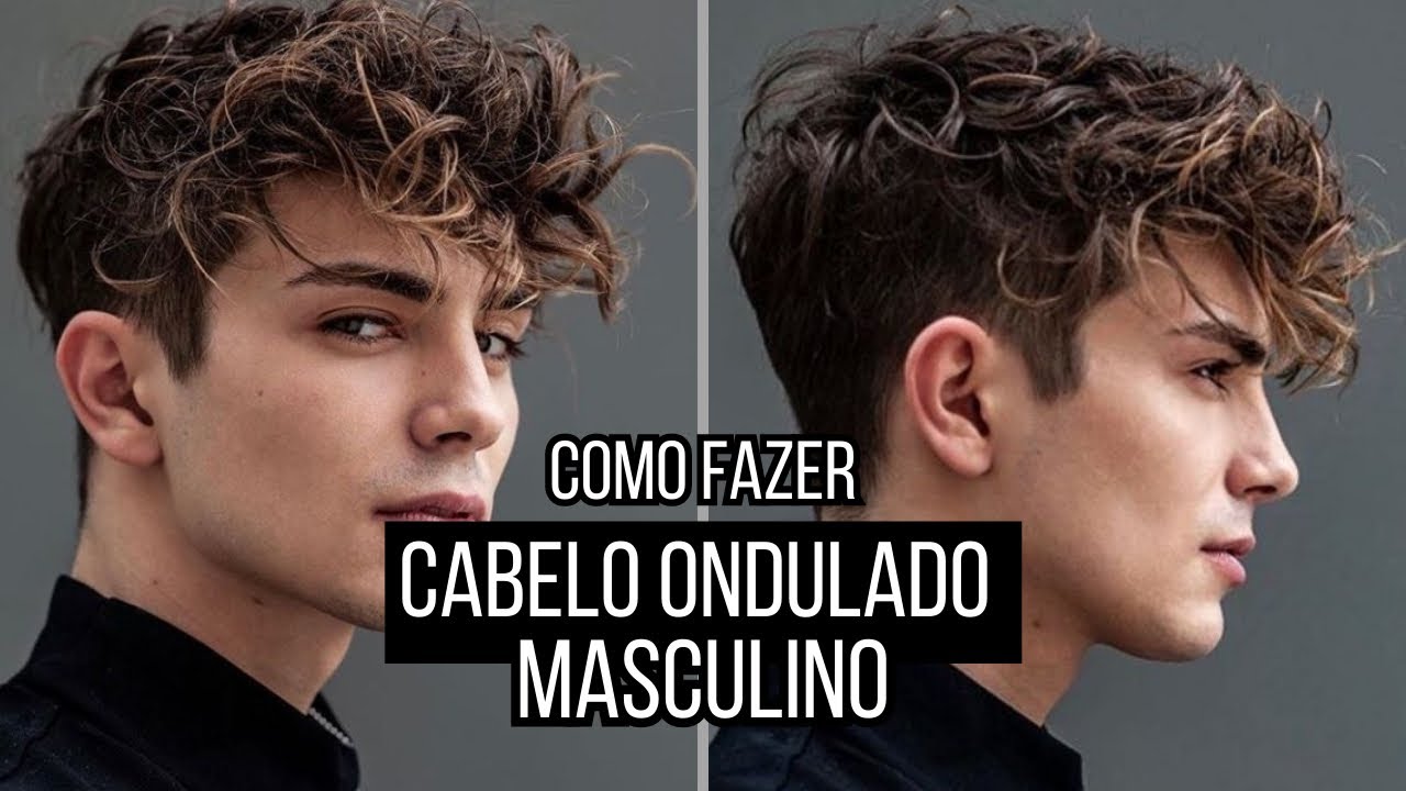 CABELO ONDULADO MASCULINO TUTORIAL | ALEX CURSINO
