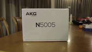 Video thumbnail for AKG N5005 5-Driver Hybrid Earphone Unboxing! |Earphoneus Fanaticus by Earphoneus Fanaticus