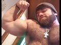 Cocky Trojanmachine69 Flexing Hairy Muscle Chest Pecs Arms